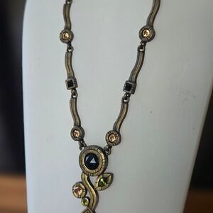 Chico-s Women's Black and Gold Jewellery